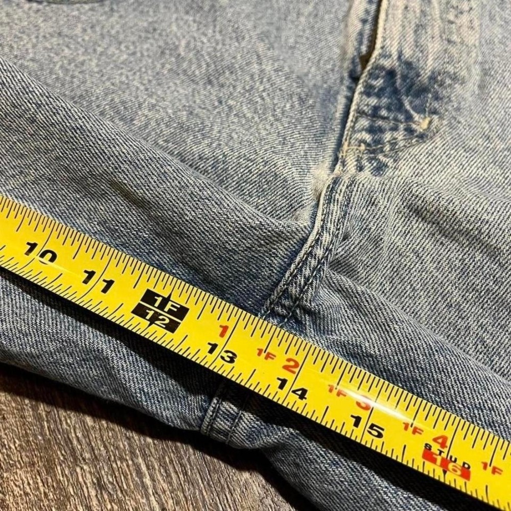 Vintage 1990s JNCO low down denim shorts - Picture 6 of 8
